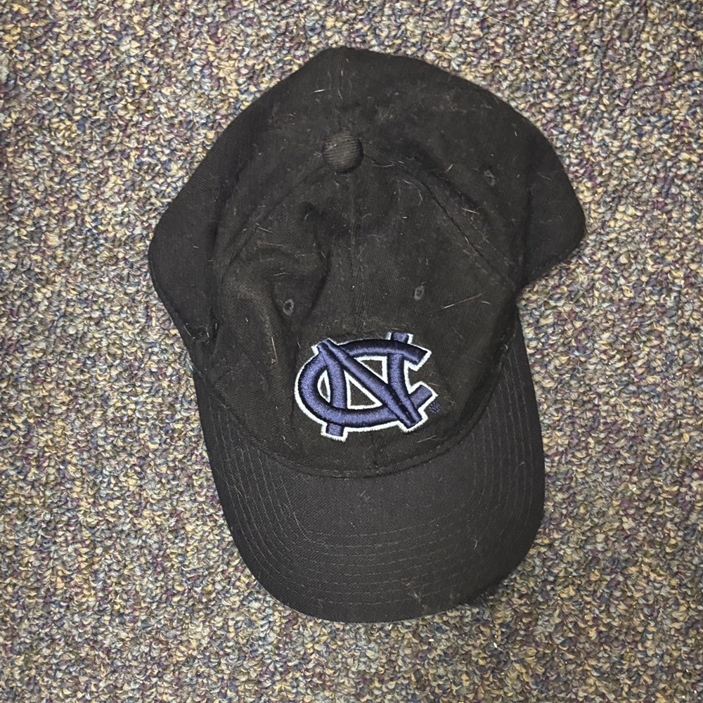 Black Cap with Embroidered Logo